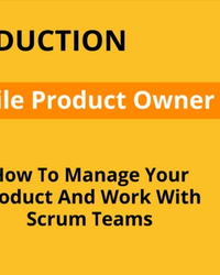Product Owner Certification Prep cover