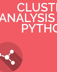 Cluster Analysis in Python cover